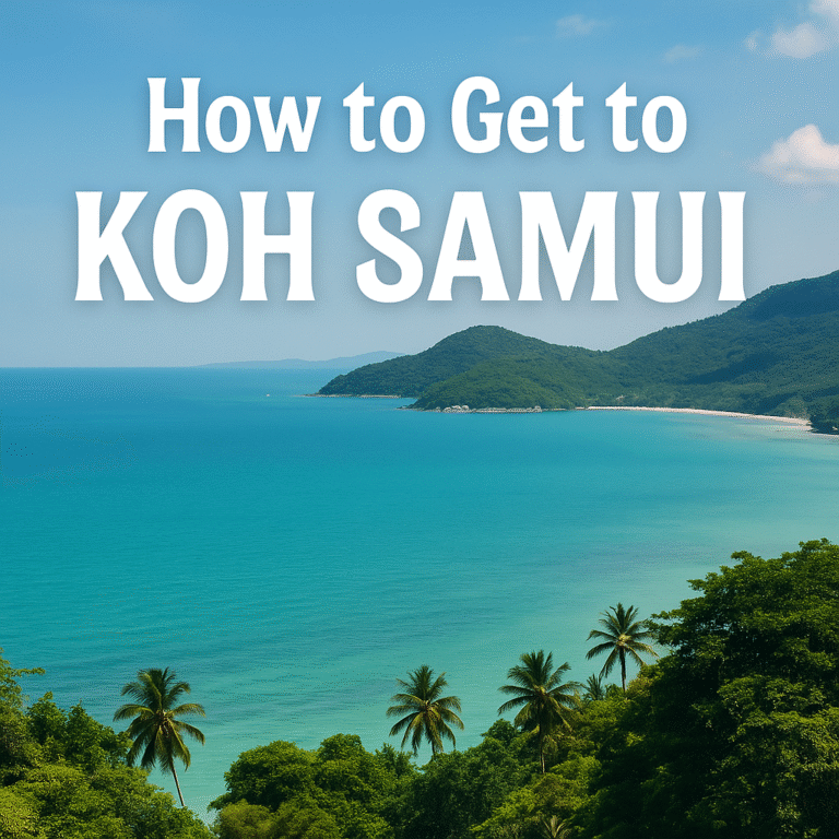 How to Get to Koh Samui: Flights, Ferries & Fun Routes